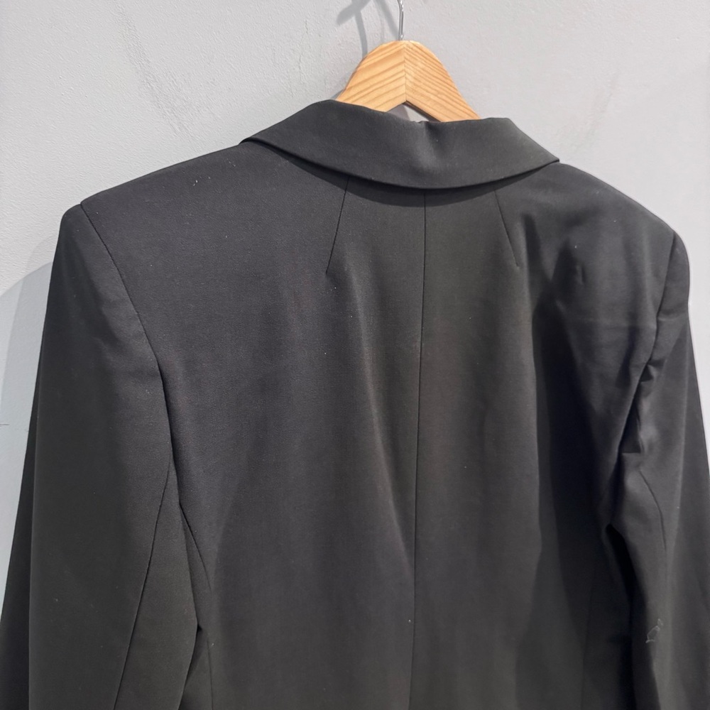 NWT J. Crew Vivienne Italian Bi-Stretch Wool Blazer in Black, Size 4 - Picture 14 of 14